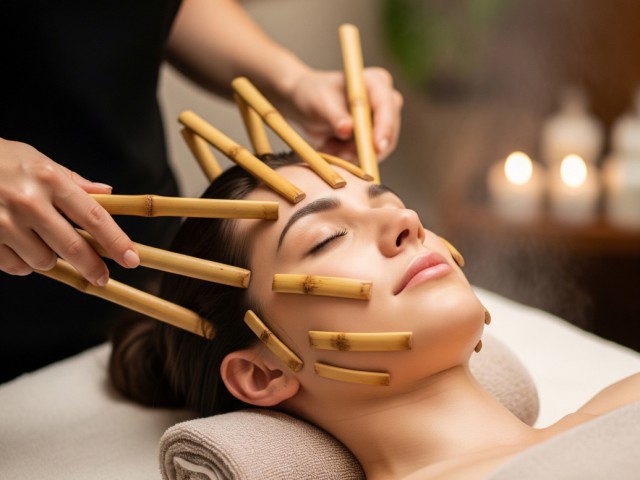 스파고유만의 뱀부 테라피대나무