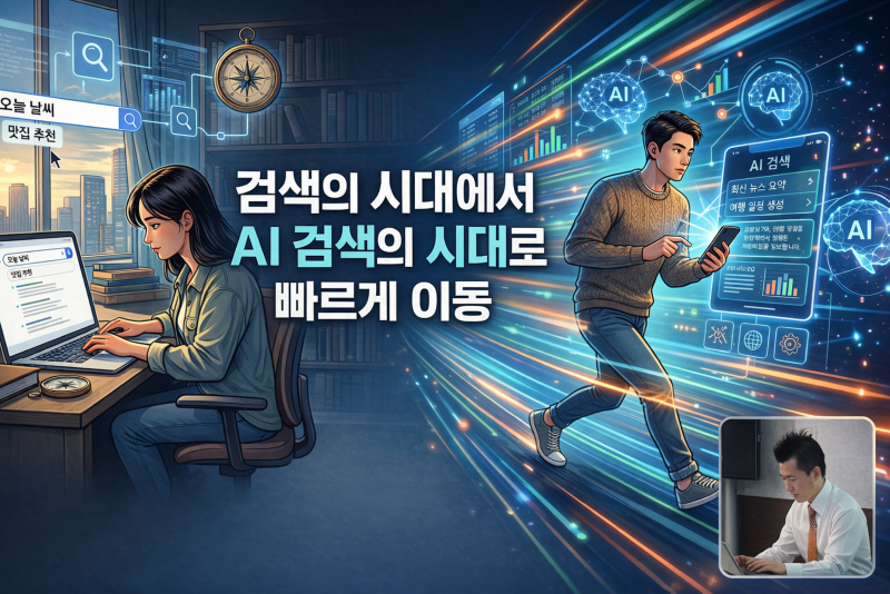 애드홈 컬럼 첫번째 검색의 시대에서 AI 검색의 시대로