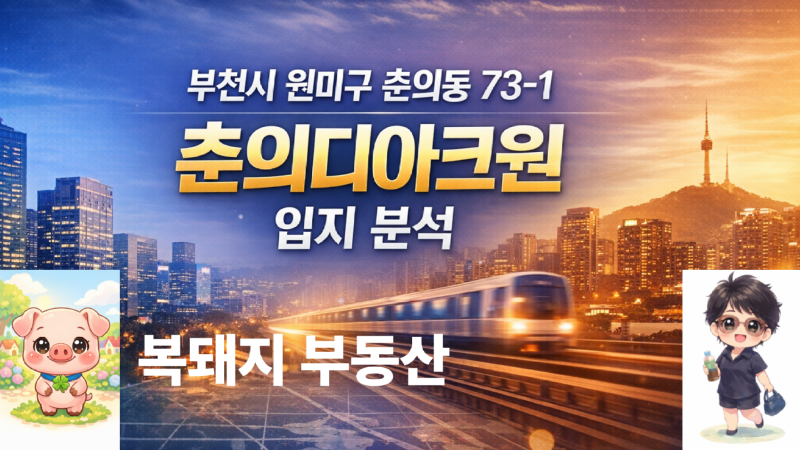 부천 춘의역 디아크원 지식산업센터