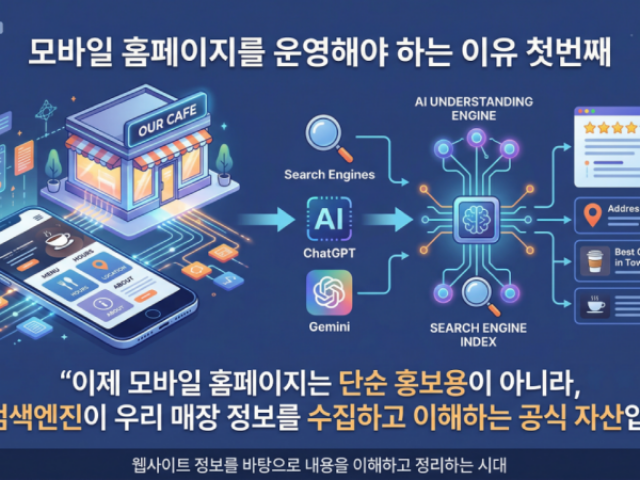 애드홈에서 개발한 AI시대 헤어샵 전용 최적화 모바일 홈페이지 출시