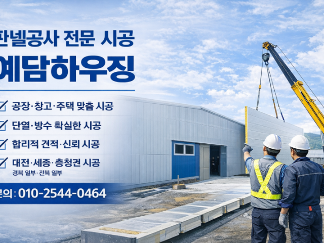 예담하우징 | 판넬공사 전문 시공업체