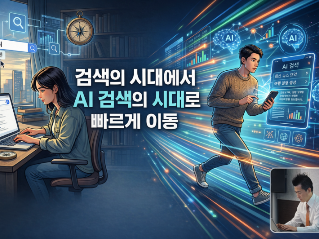 애드홈 컬럼 첫번째 검색의 시대에서 AI 검색의 시대로