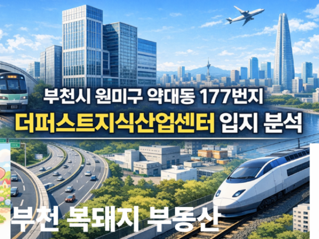 부천 신중동 더퍼스트 지식산업센터
