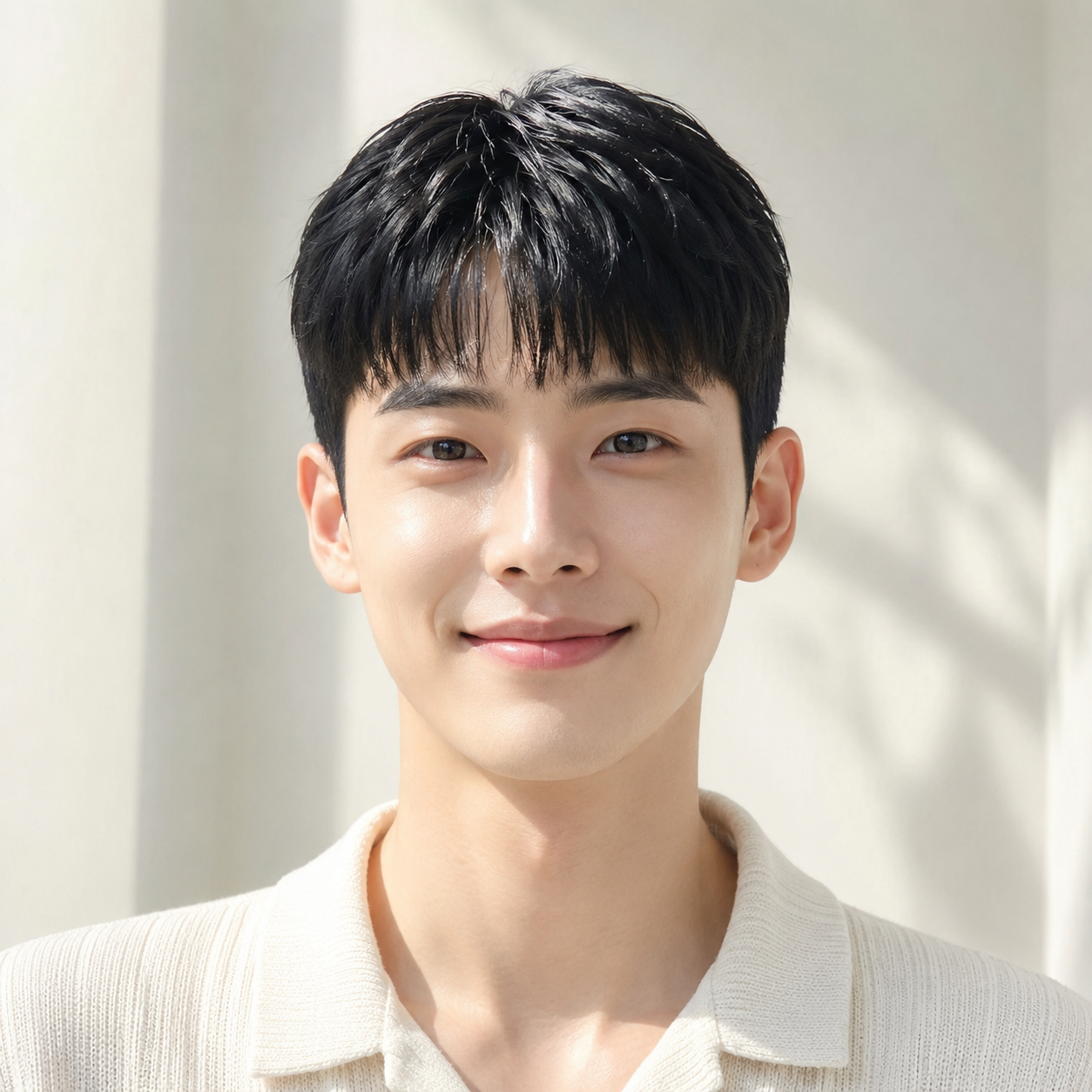 리젠트 컷 + 다운 펌
