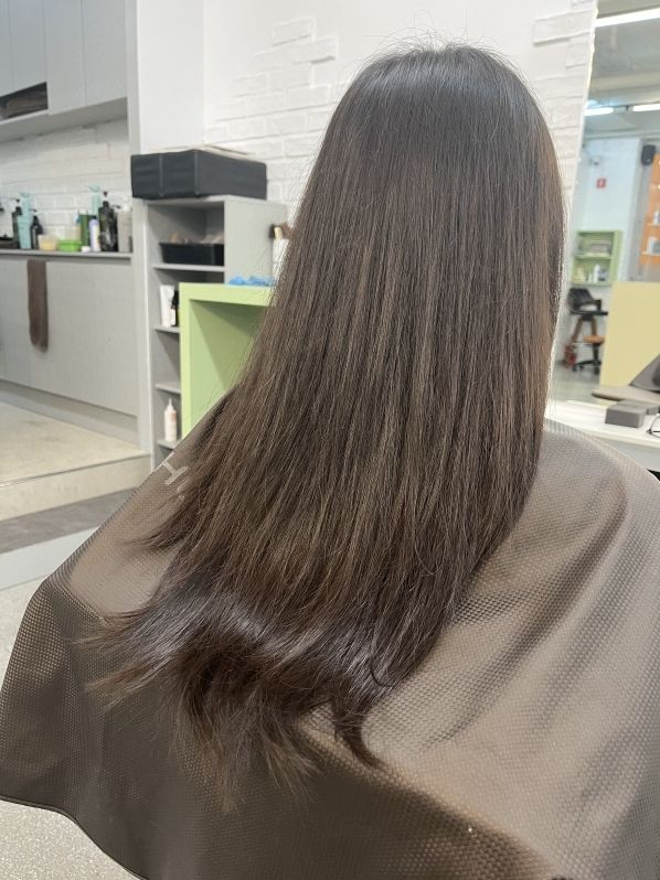 청주 복대동 미용실 여자 긴머리 웨이브펌 시술중7