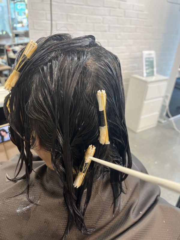 펌이 항상 실패하는 가는모발과 홈컬러손상2