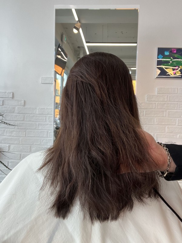 복대동 미용실 펌이어려운 가는연모의 셋팅펌2