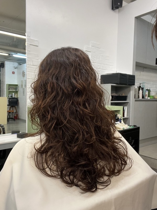 복대동 미용실 펌성공이 어려운 가는모발 셋팅펌1