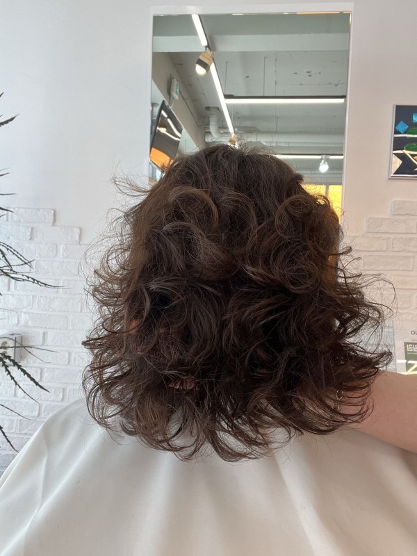 가는모발과 손상을 보완하는 복구셋팅 S컬펌6