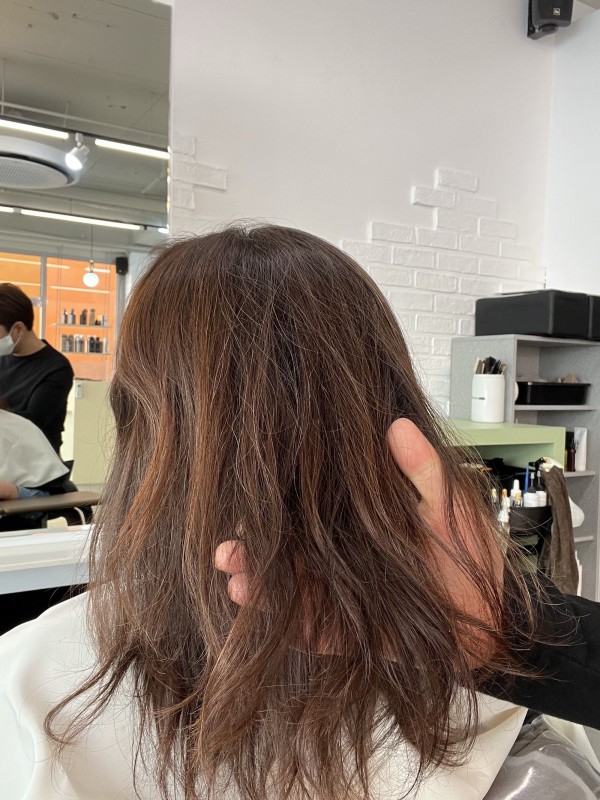 가는모발과 손상을 보완하는 복구셋팅 S컬펌2