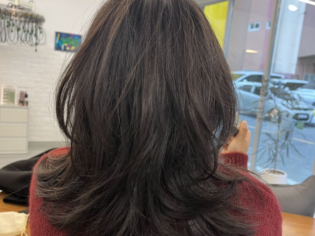 청주 복대동 미용실 레이어드컷