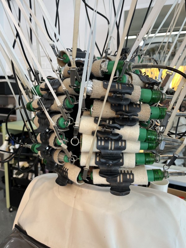 청주 미용실 굵은 웨이브 셋팅펌 시술중1