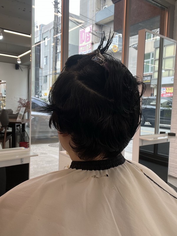 청주 미용실 숏보브컷 시슬중3