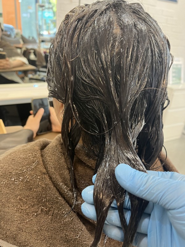 펌이 항상 실패하는 가는모발과 홈컬러손상3