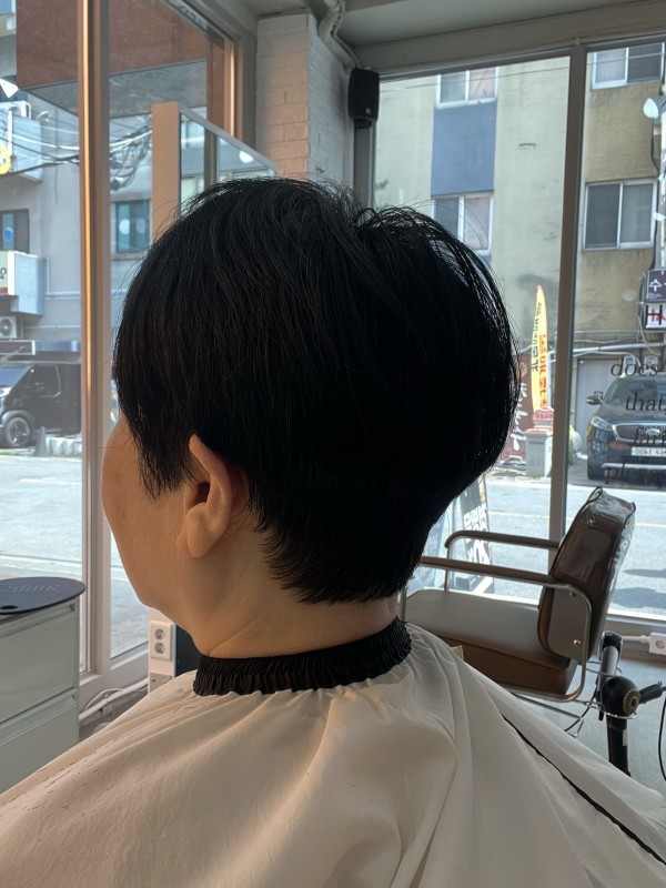청주 미용실 숏보브컷 시슬중1