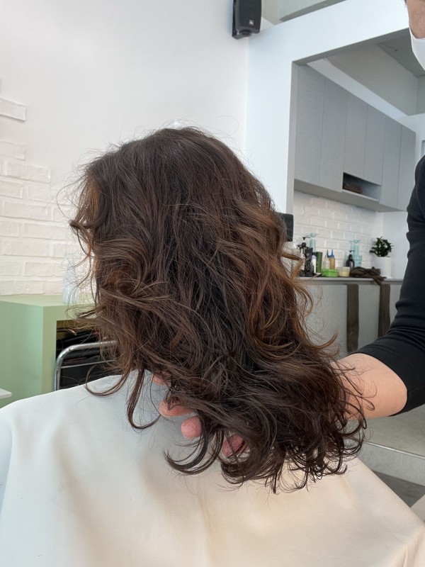 복대동 미용실 펌이어려운 가는연모의 셋팅펌5