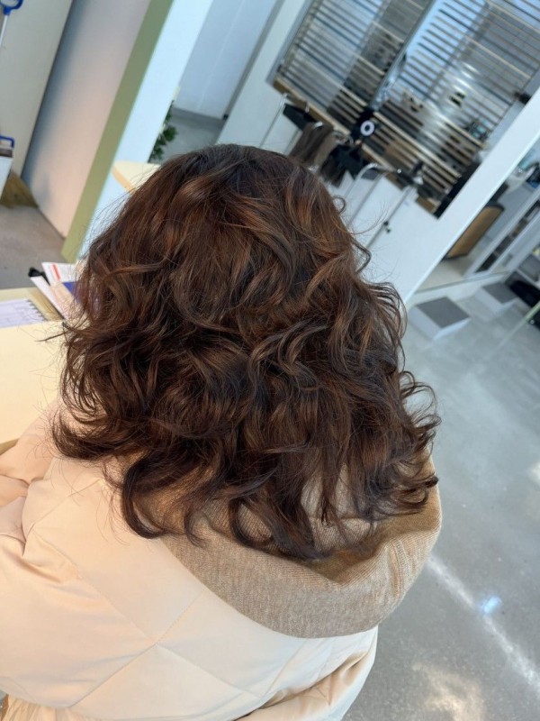 청주 복대동 미용실 셋팅웨이브펌