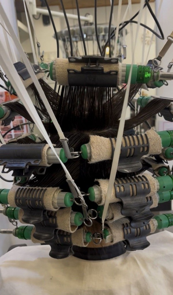 청주 복대동 미용실 로우레이어드 S컬펌 시술중2