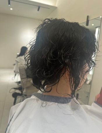 반포미용실 뿌리볼륨펌 시술중3