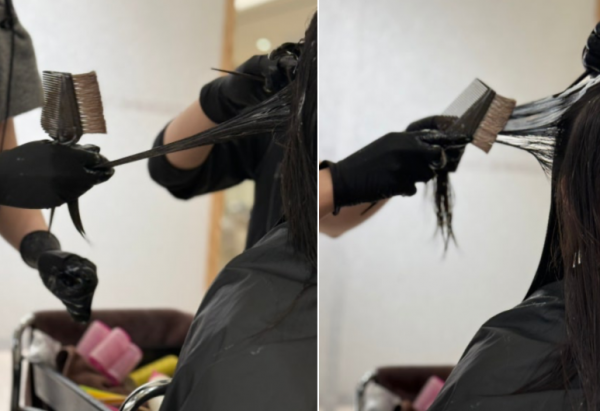 반포 미용실 그레이스펌 시술중2