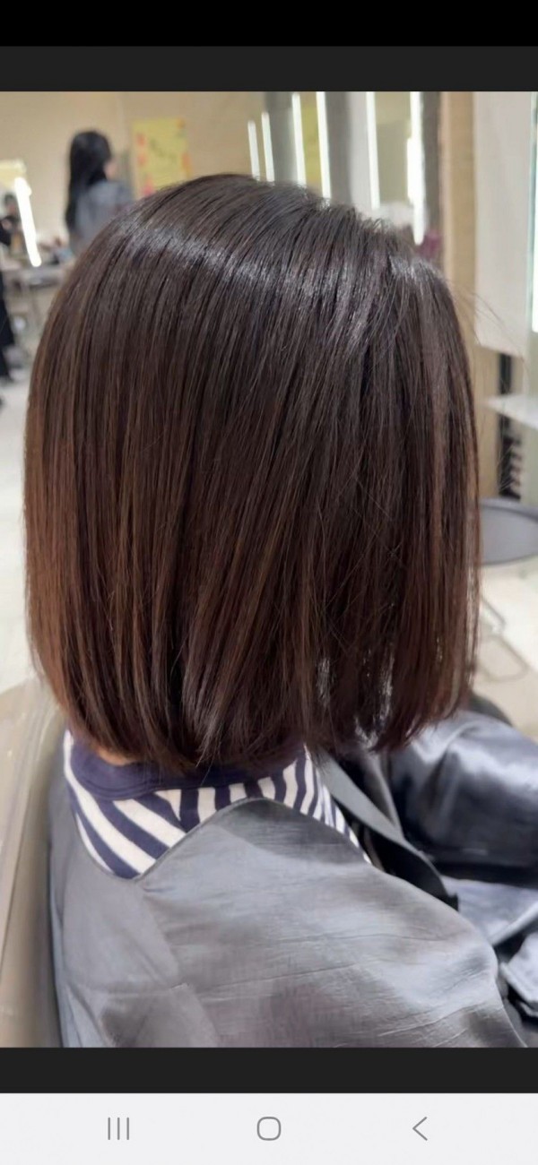 반포 미용실 단발 볼륨매직1