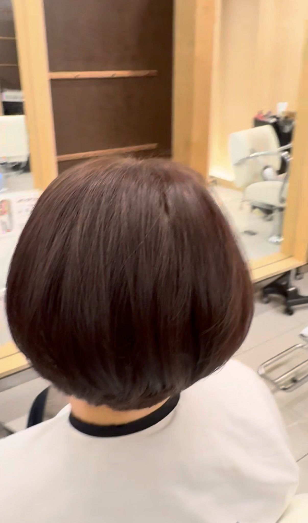 여자 보브 단발 커트 드라이