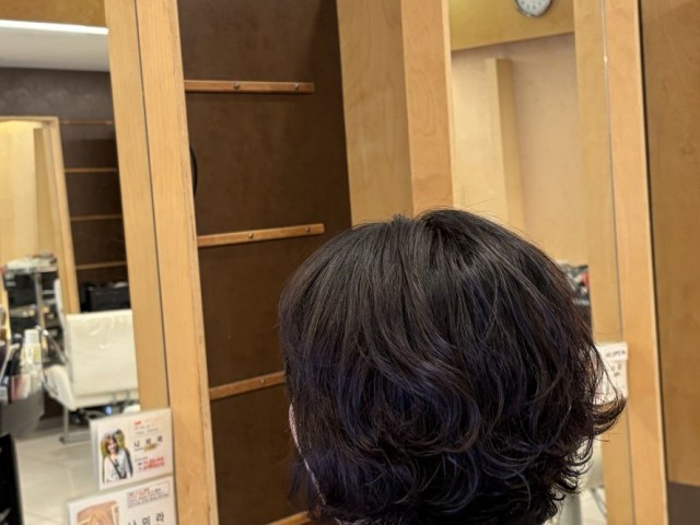 성신여대 미용실 볼륨셋팅펌