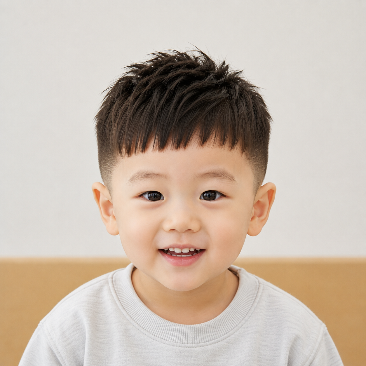 남자 아기 머리 뱅헤어 시흥 대야동 아기머리 잘하는에서