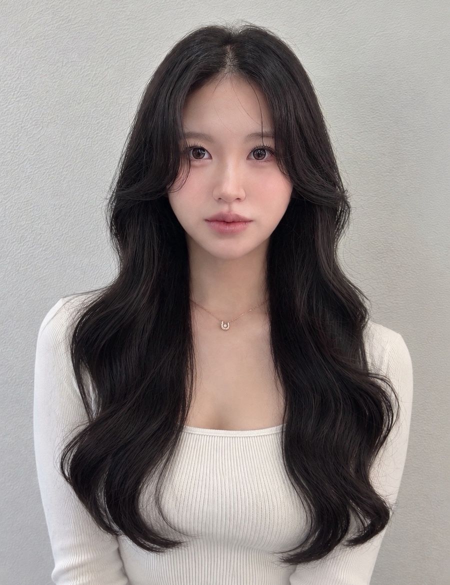 무작정 긴머리는 이제 그만! 동그란얼굴형에 어울리는 레이어드펌 헤어컨설팅 살롱드바이퍼스트은비