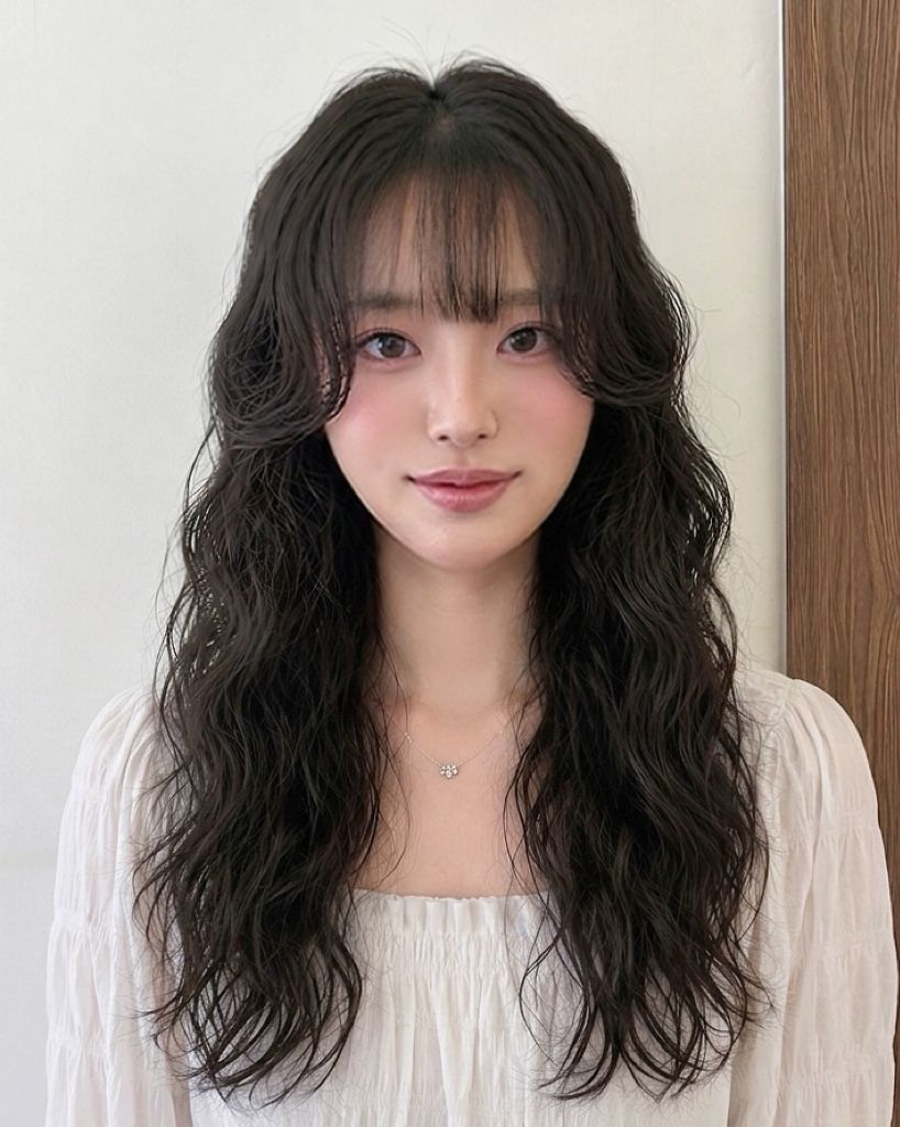 성신여대미용실 살롱드바이퍼스트은비 땅콩형이 여름에 가장 많이 찾는 긴머리펌, 젤리펌