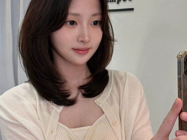 성신여대 미용실 아침 손질시간 10분~ 손질편한 헤어스타일 중단발 레이어…