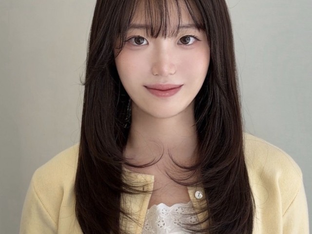 성신여대 미용실 살롱드바이퍼스트 은비 긴머리 레이어드c컬펌