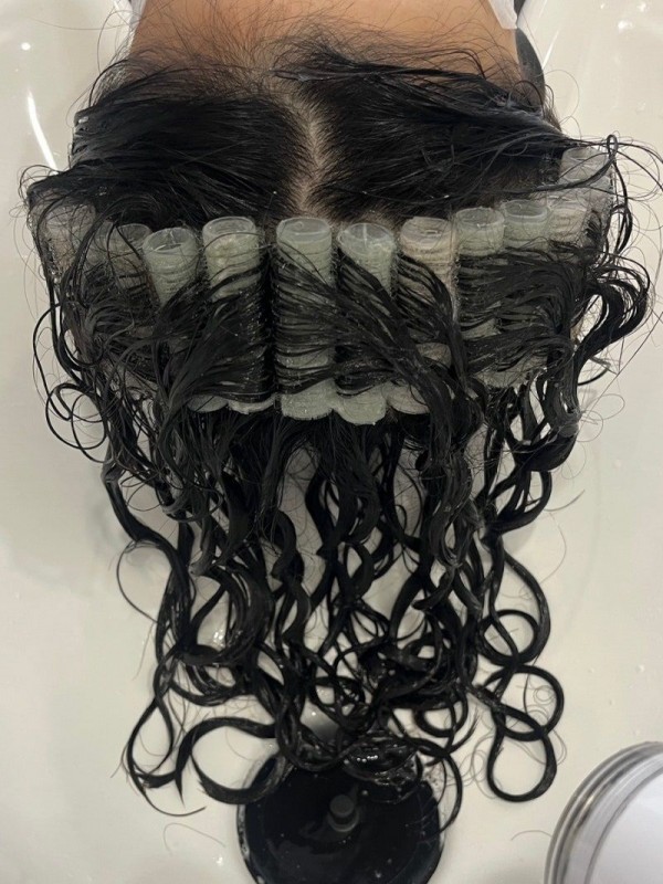 성북구미용실 살롱드바이퍼스트 은비 사랑스러운 무드를 담은 긴머리펌 젤리펌 시술중1