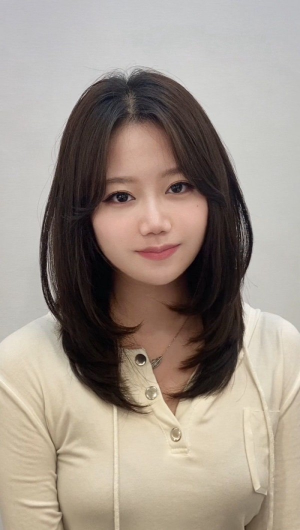 성신여대역미용실 살롱드바이퍼스트은비 바쁜 아침 똥손도 가능한 레이어드펌 허그펌 완성