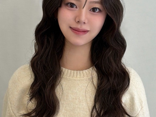 성신여대 미용실 얼굴형 보완되는 러블리 긴머리펌