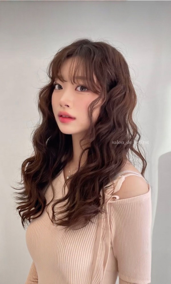 성신여대 미용실 몽글몽글 사랑스러운 젤리펌 시술후 측면 사진