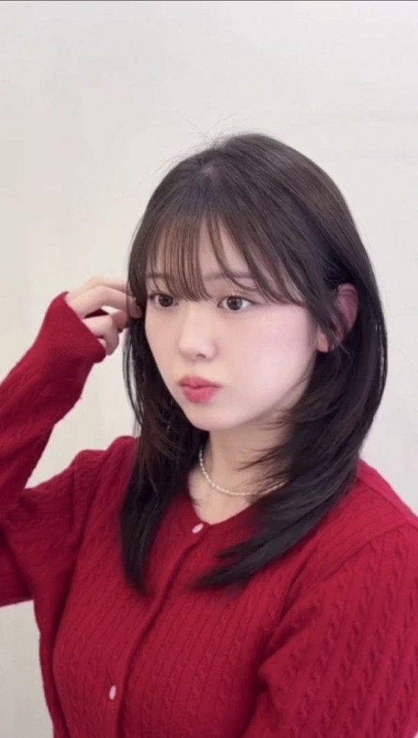 성신여대미용실 중단발 길이에 가장 잘 어울리는 레이어드c컬펌3