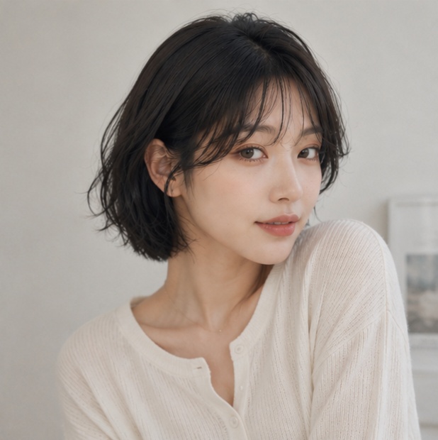 손질하기편한 단발머리 잘하는 성신여대미용실 마타헤어