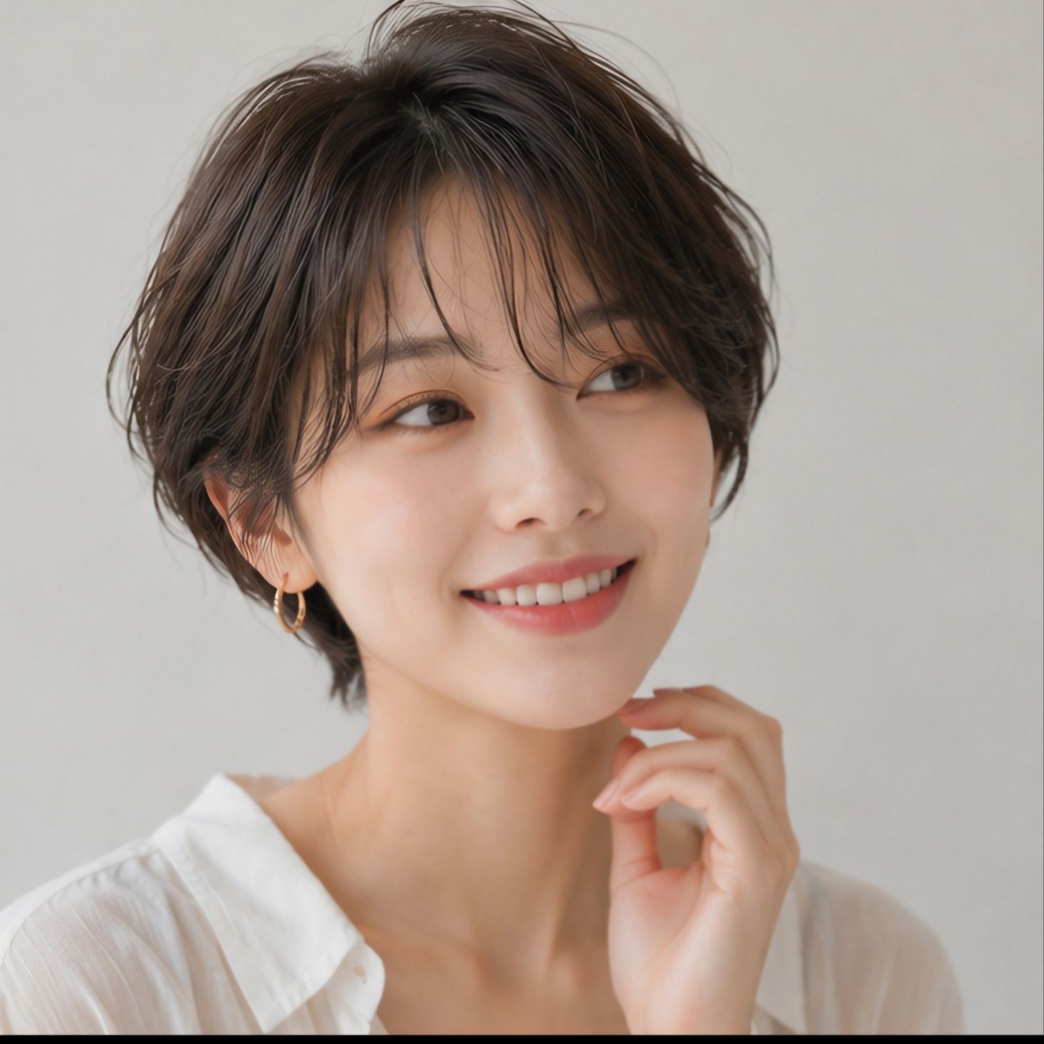성신여대 마타헤어 짧은머리 볼륨펌