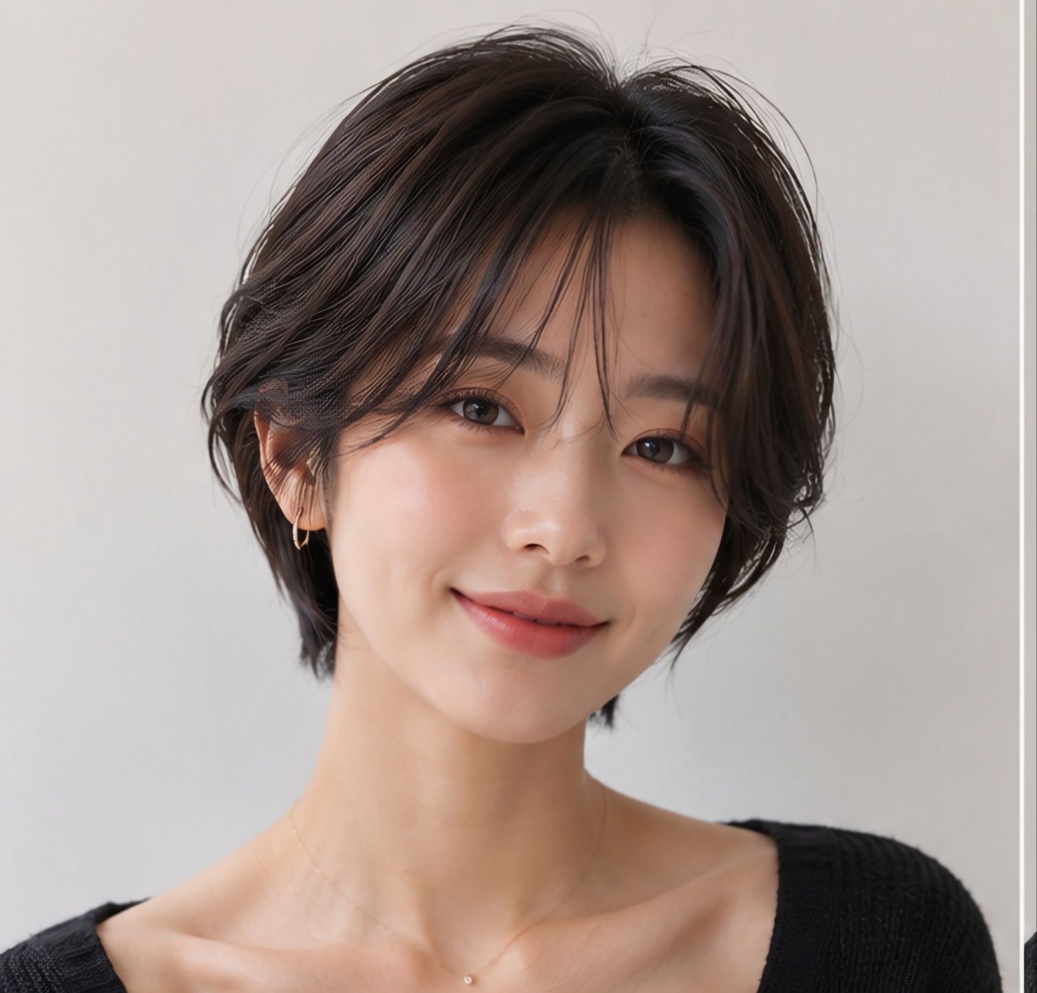 숏컷 볼륨매직펌 성신여대 마타헤어