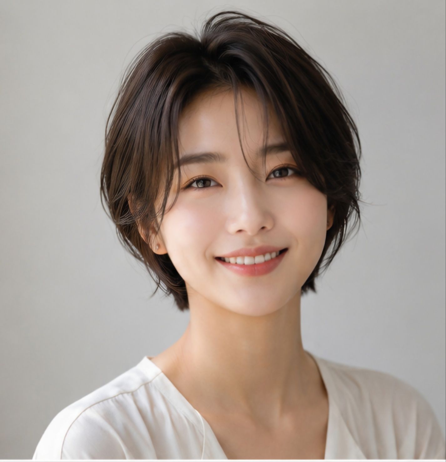 짧은머리 숏컷 볼륨매직펌 성신여대 마타헤어