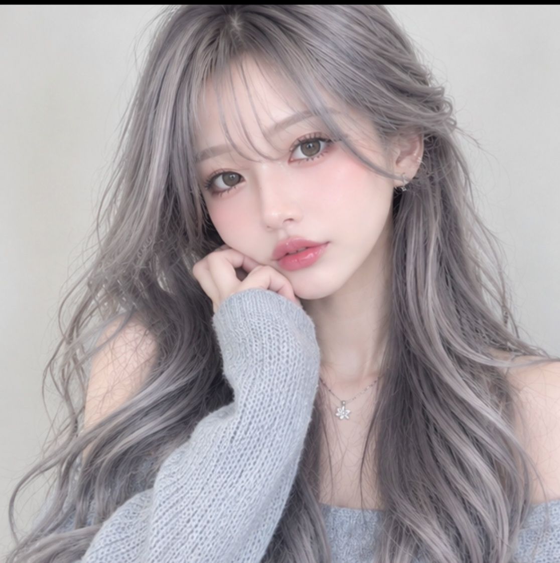긴머리 에쉬그레이  옴브레 발레아쥬 잘하는 성신여대 돈암동 미용실  마타헤어에서