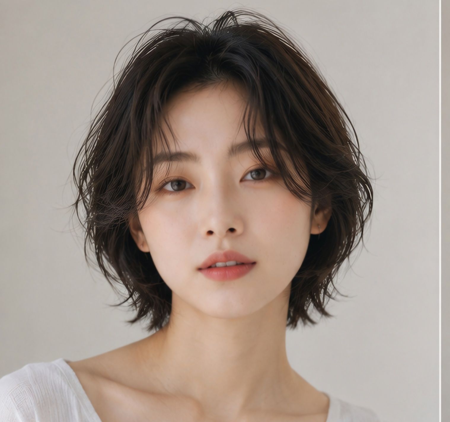 성북구 미용실 마타헤어 짧은머리 볼륨펌