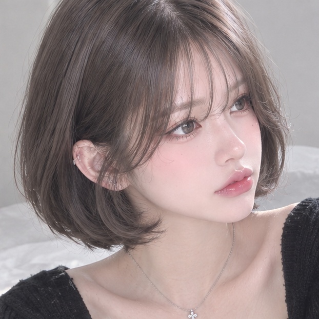 성신여대미용실 성북구  단발보브컷 잘하는 마타헤어 에서 뿌리펌 +뿌리아이롱 +볼륨매직
