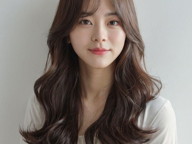 성신여대 미용실 애쉬 매트 브라운 물결펌