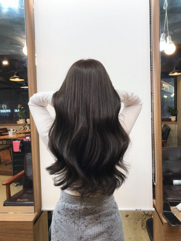 성신여대 미용실 긴머리 레이어드 물결펌9