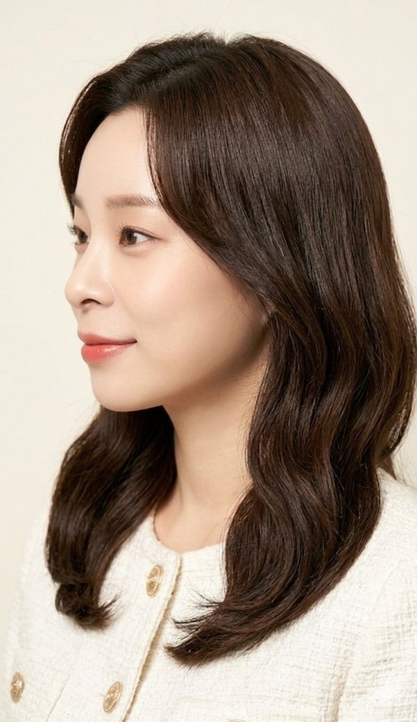 긴머리 매트 브라운 물결펌1