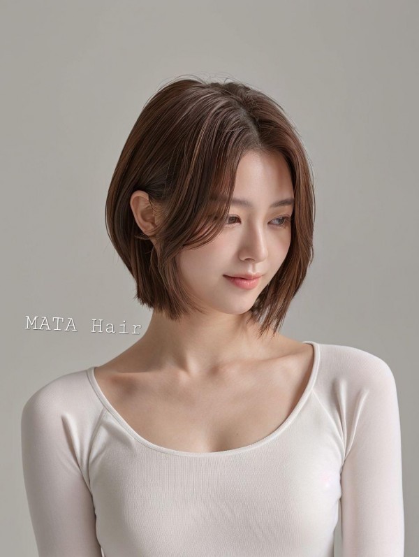 성신여대 미용실 단발 사이드뱅 레이어드컷 볼륨매직 펌