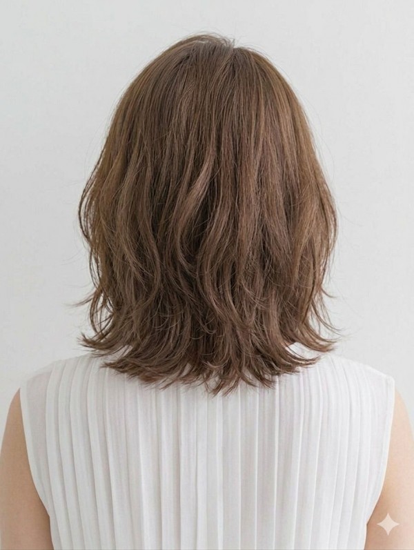 단발 레이어컷 볼륨매직펌3