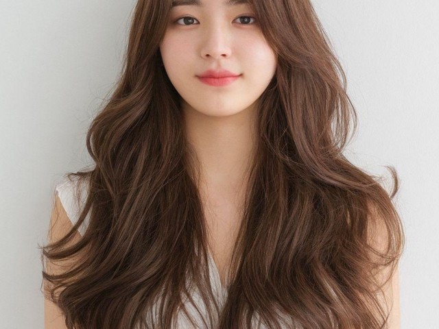 성신여대 미용실 엘리자벳펌 웜톤 브라운 레이어드컷